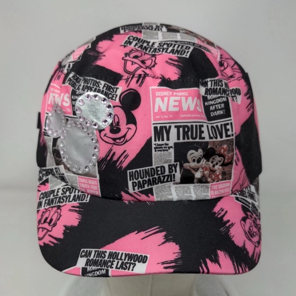 Mickey Mouse Newspaper Print Painters Cap - Picture 2 of 6